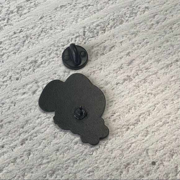 Jamming Frog & Shroom Enamel Pin/ Brooch Lapel - Picture 4 of 6